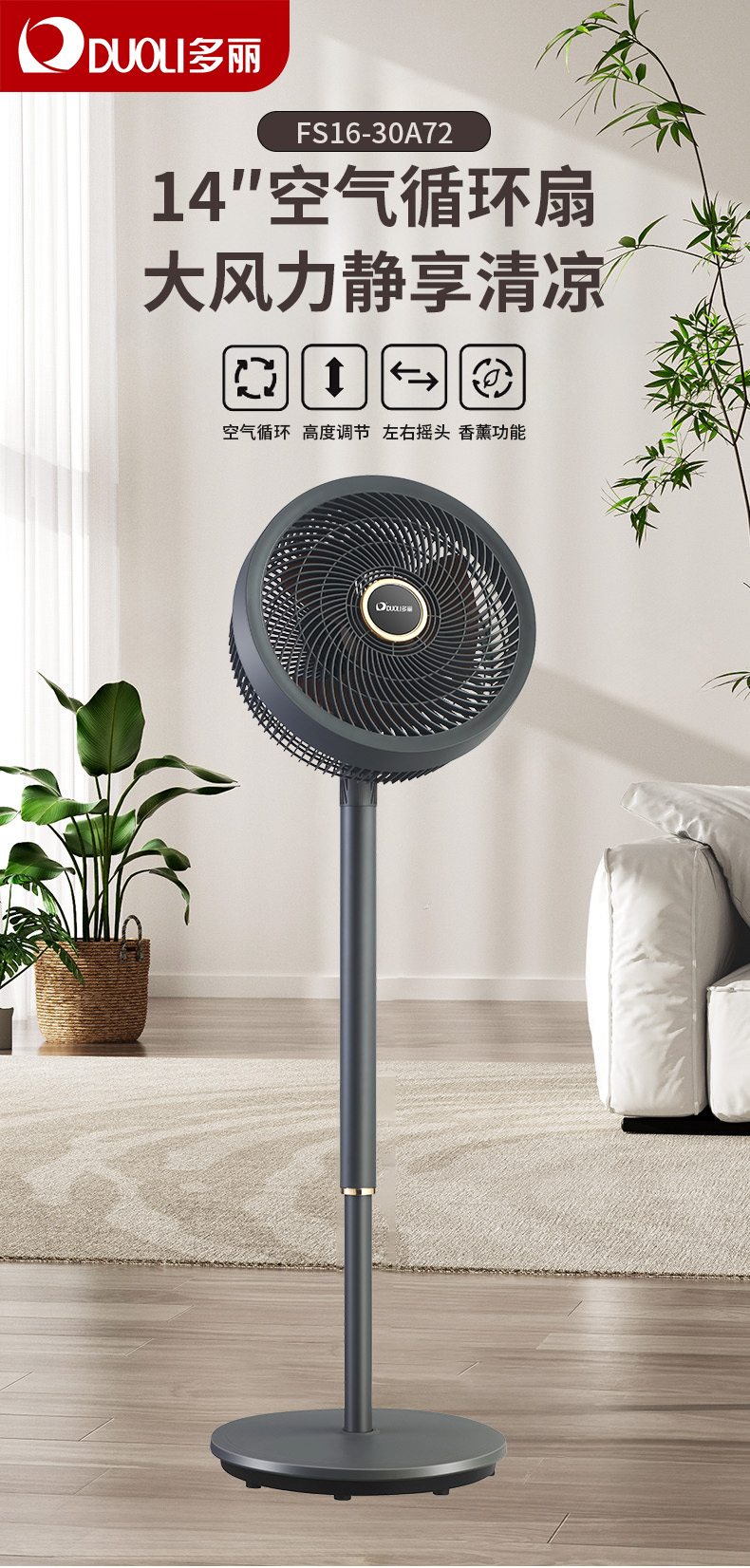 循环扇FE16-25A72详情页